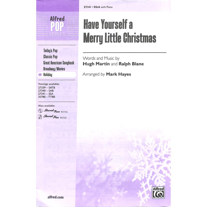 Titelbild für ALF 27341 - Have yourself merry little Christmas