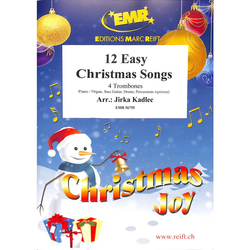 Titelbild für EMR 56755 - 12 easy Christmas Songs