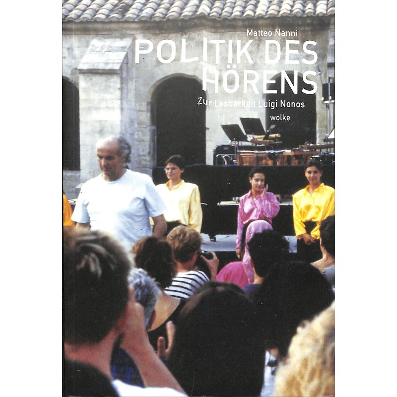 Titelbild für 978-3-95593-133-9 - Politik des Hörens - Zur Lesbarkeit Luigi Nonos