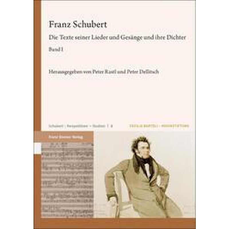 Titelbild für 978-3-515-13339-5 - Franz Schubert - Die Texte seiner Lieder und Gesänge