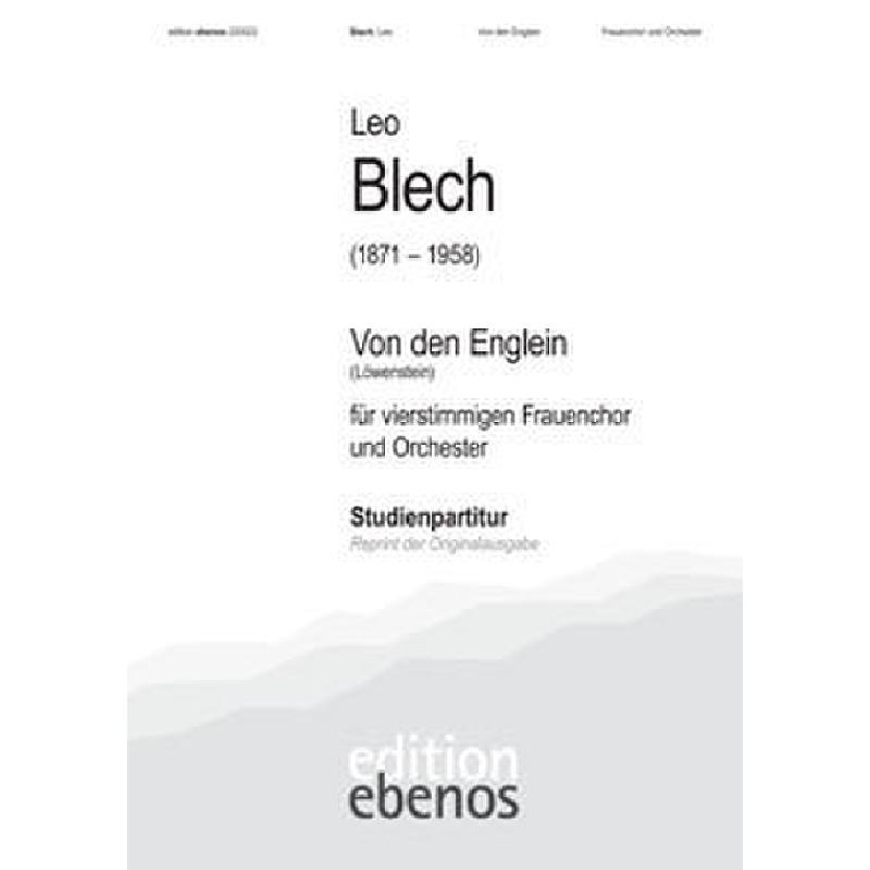 Titelbild für EBENOS 220022 - Von den Englein