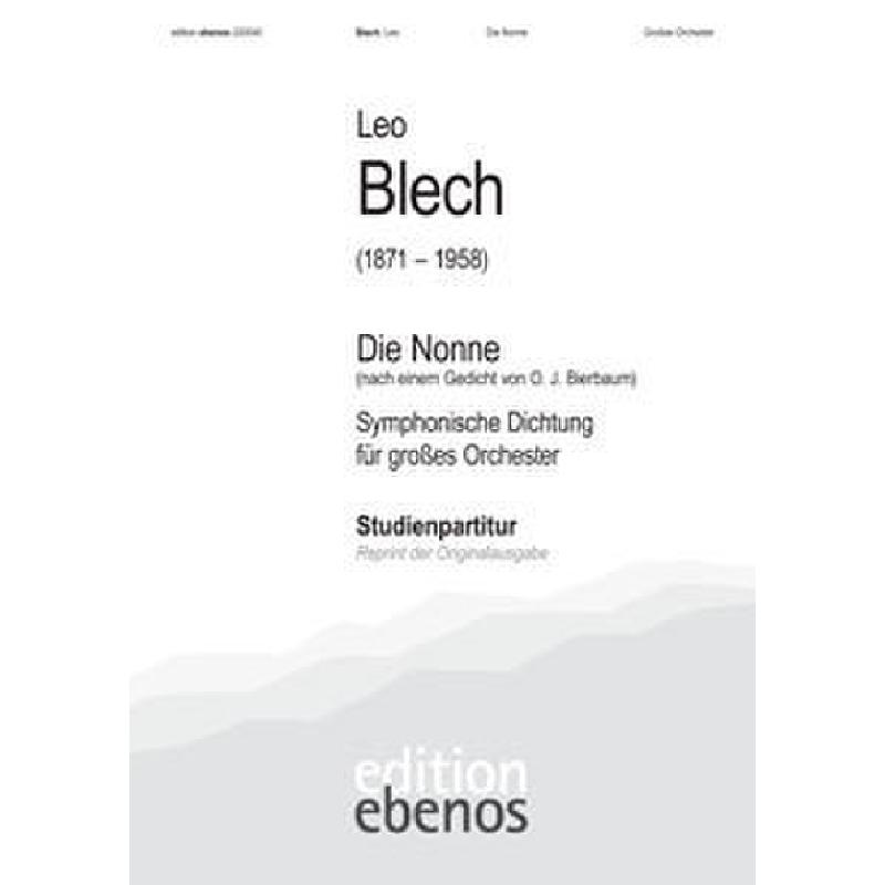 Titelbild für EBENOS 220040 - Die Nonne