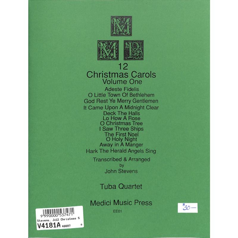 Titelbild für SCHMID 20105 - 12 Traditionals Christmas Carols 1