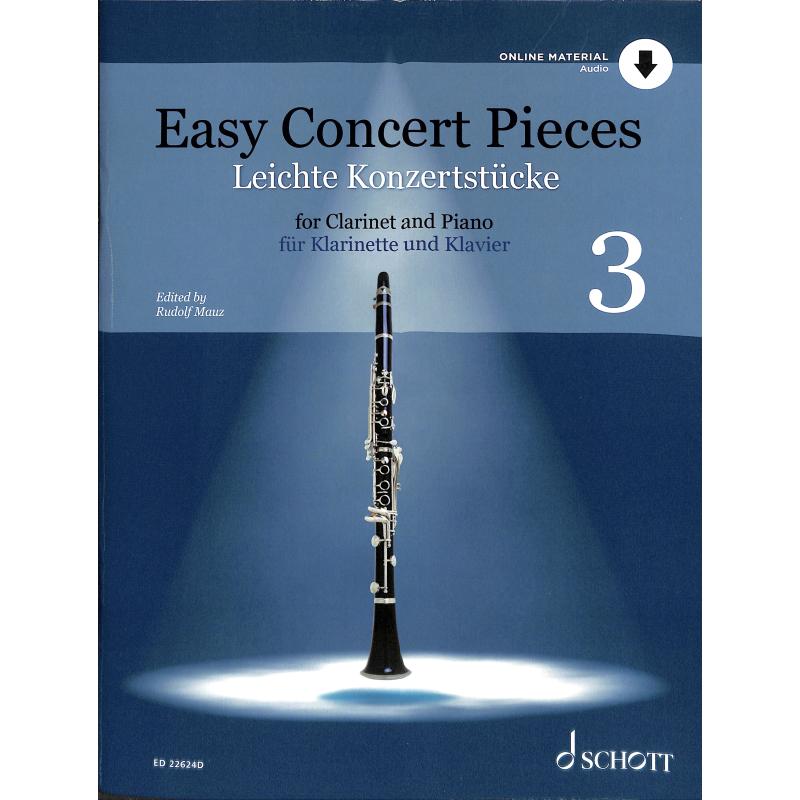 Titelbild für ED 22624D - Easy Concert pieces 3