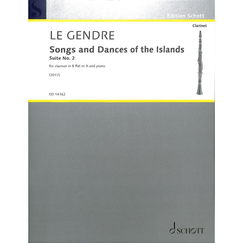 Titelbild für ED 14162 - Songs and dances of the Islands