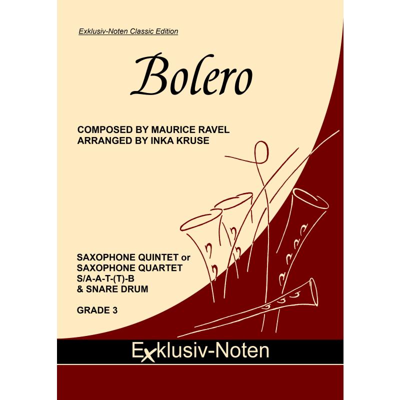 Titelbild für EXKLUSIV -SAX3503 - Bolero