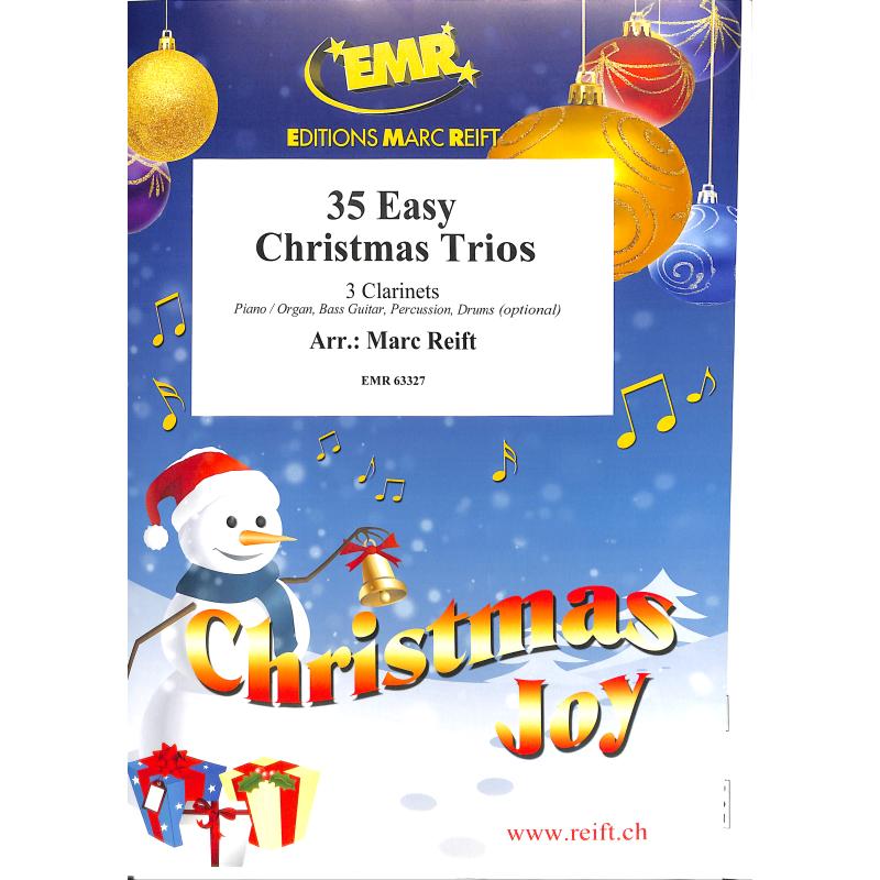 Titelbild für EMR 63327 - 35 easy Christmas Trios