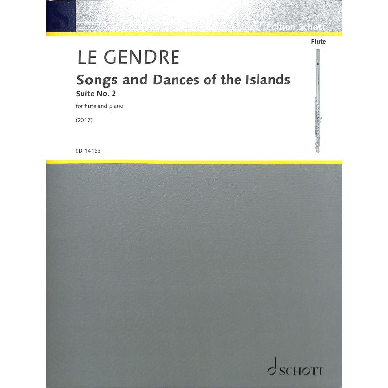 Titelbild für ED 14163 - Songs and dances of the Islands - Suite 2