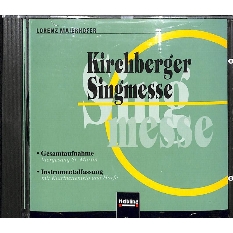 Titelbild für HELBL -C4397CD - Kirchberger Singmesse