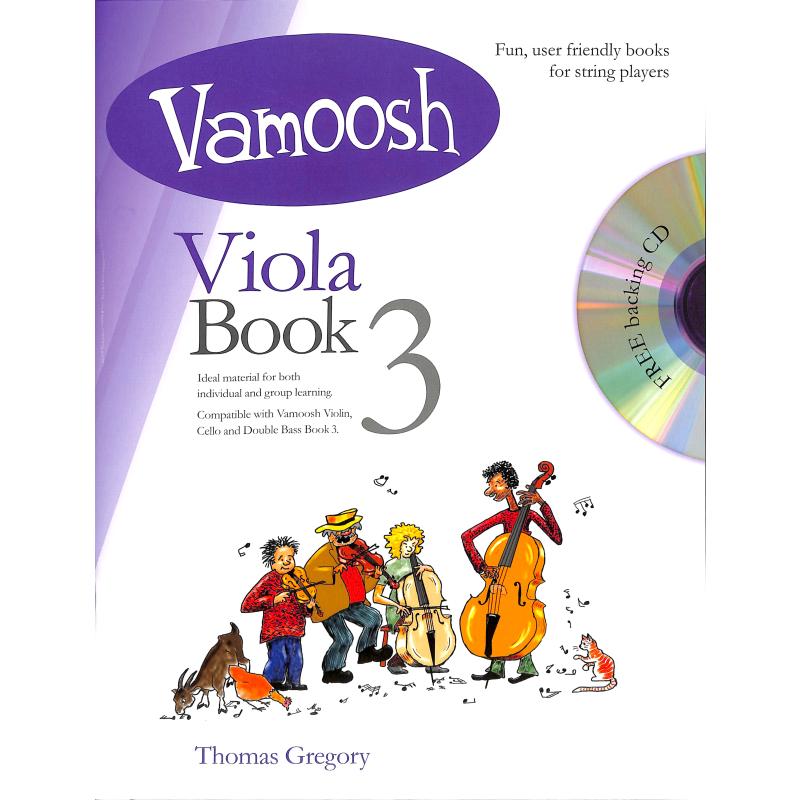 Titelbild für VAM 13 - Vamoosh viola book 3