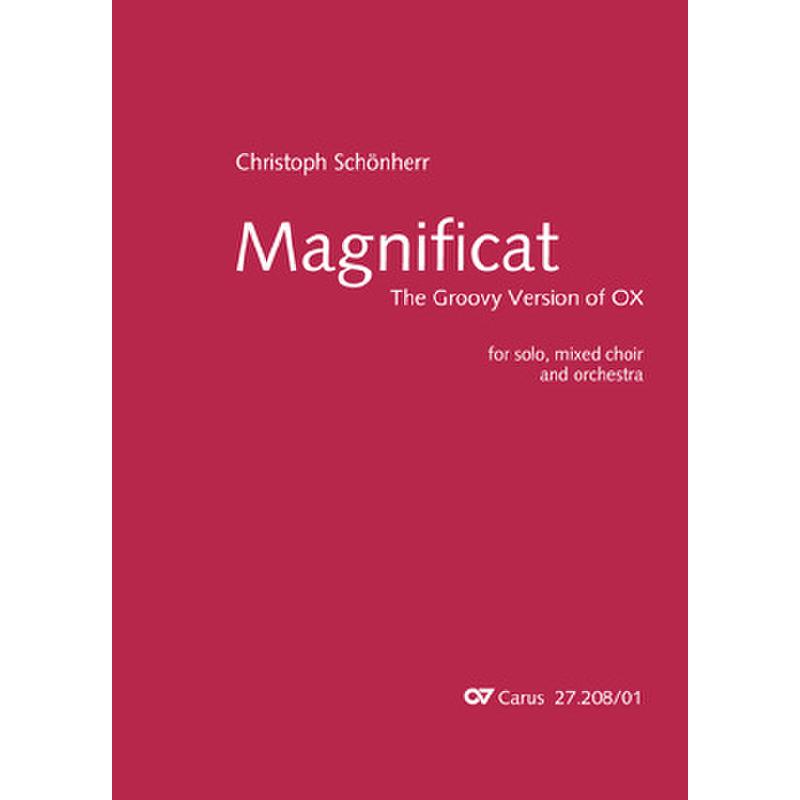 Titelbild für CARUS 27208-01 - Magnificat - the groovy version of Ox