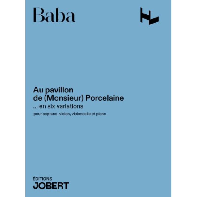 Titelbild für JOBERT 2315 - Au pavillon de (Monsieur) Porcelaine
