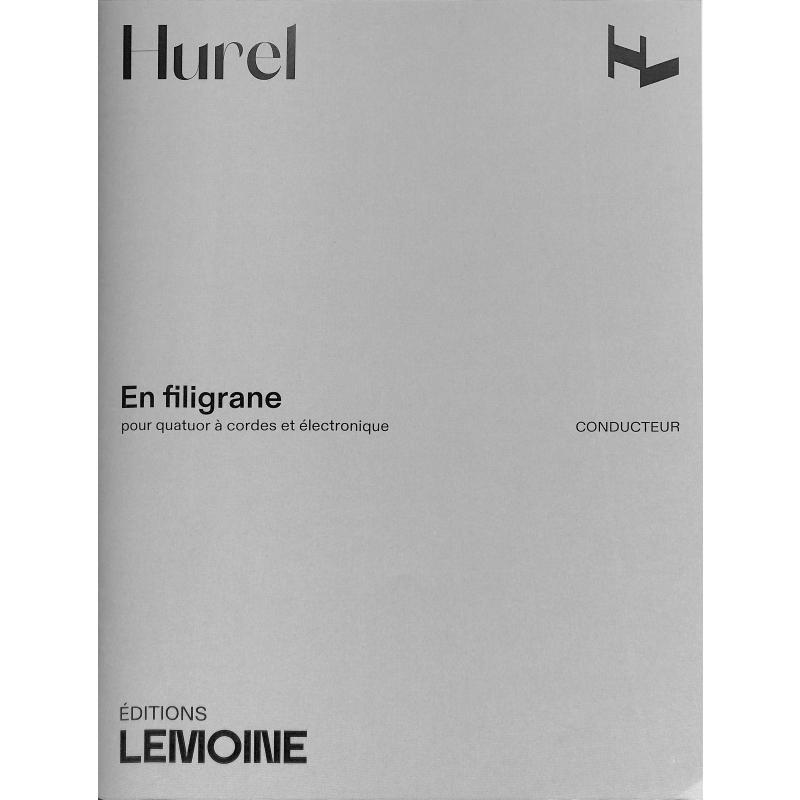 Titelbild für LEMOINE 29551 - En filigrane