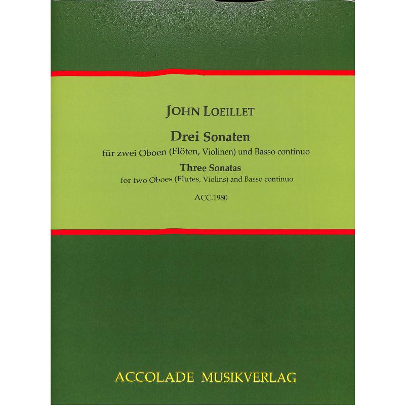 Titelbild für ACCOLADE 1980 - 3 Sonatetn