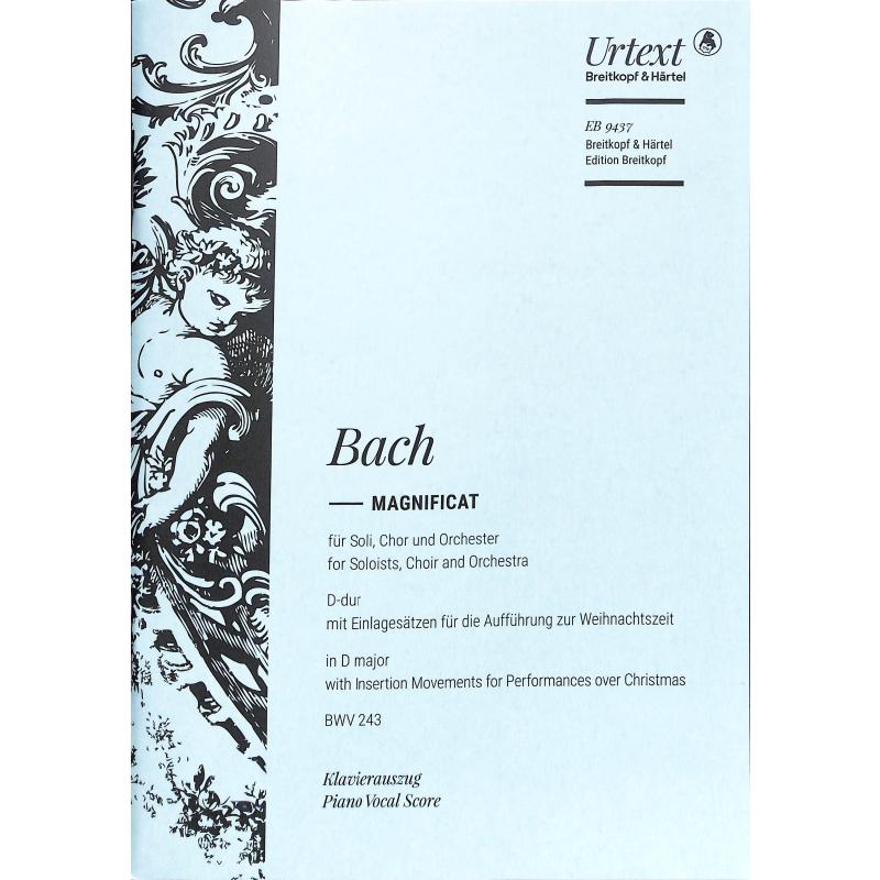 Titelbild für EB 9437 - Magnificat D-Dur BWV 243