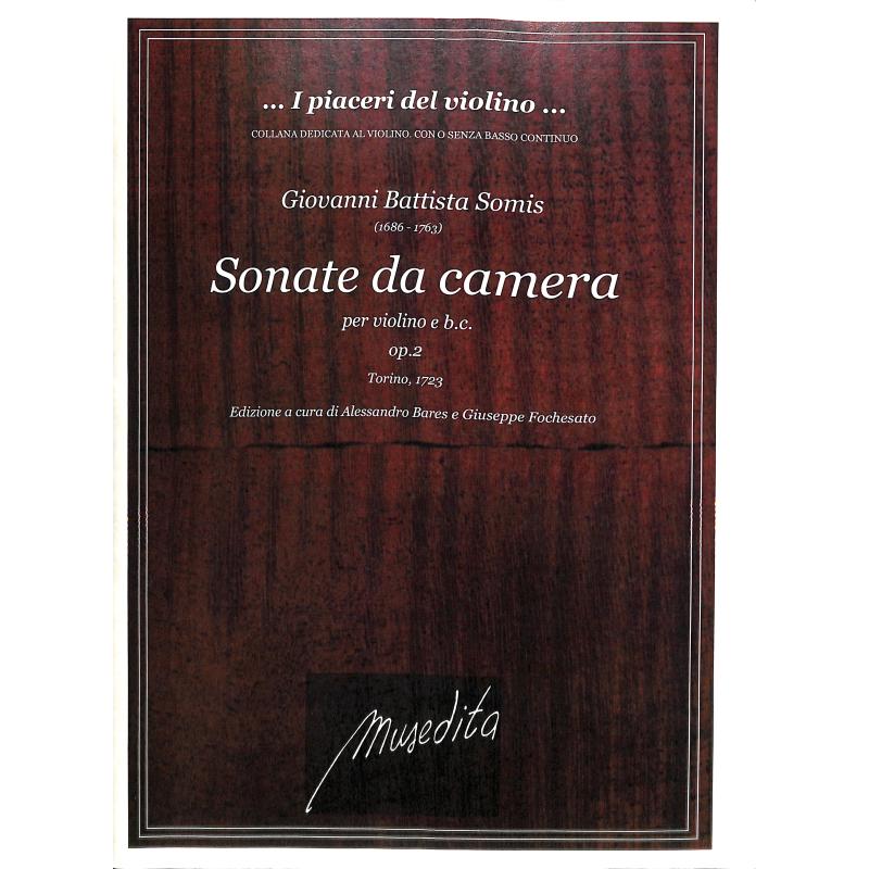 Titelbild für MUSEDITA -SO102 - Sonate da camera op 2