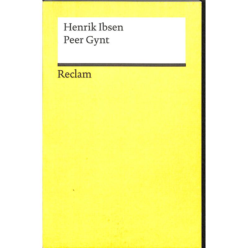 Titelbild für 978-3-15-002309-9 - Peer Gynt