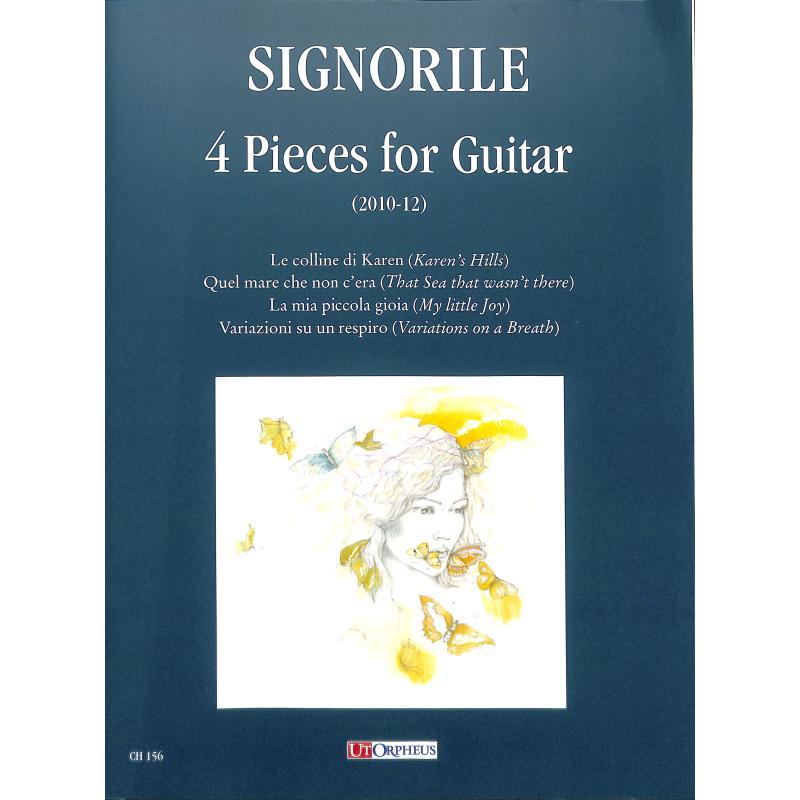 Titelbild für ORPHEUS -CH156 - 4 pieces for guitar