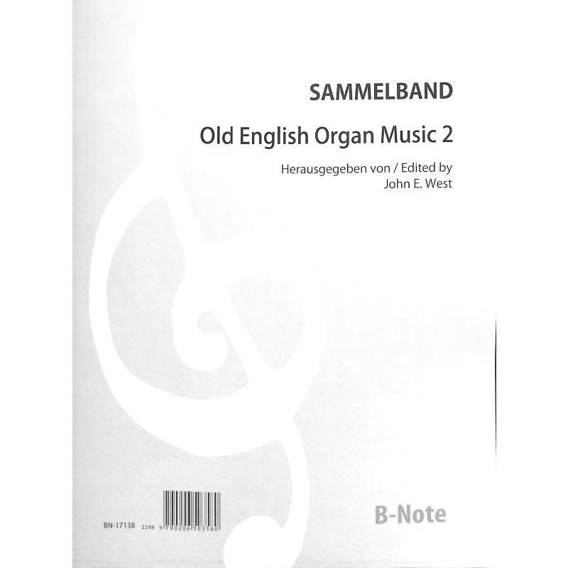 Titelbild für BNOTE -BN17138 - Old english organ music 2