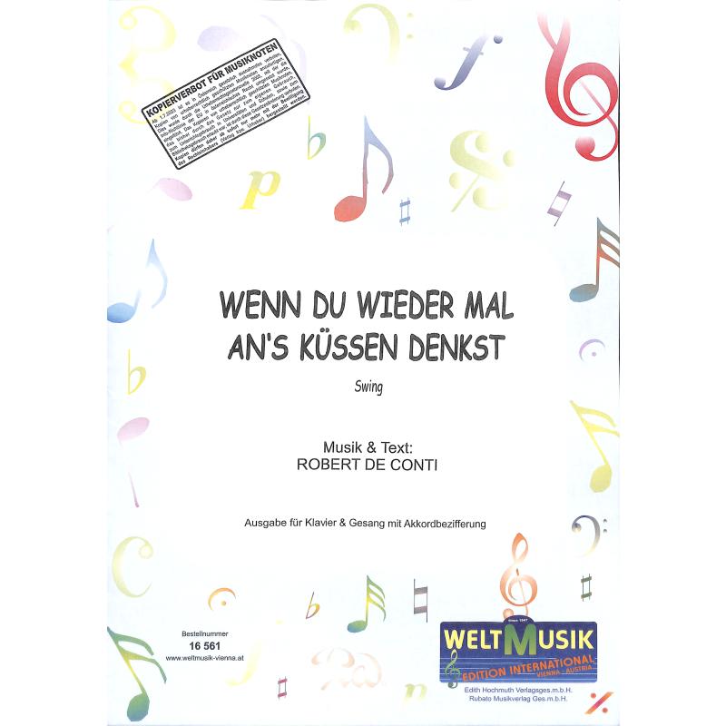 Titelbild für WM 16561 - Wenn du mal wieder ans Küssen denkst