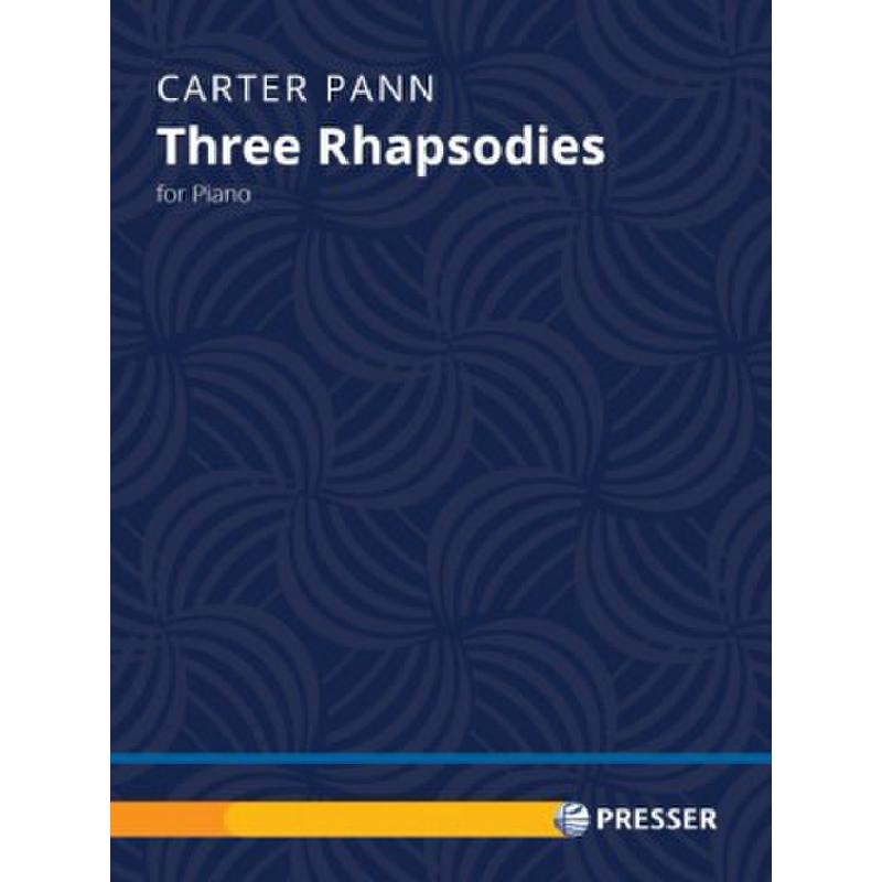 Titelbild für PRESSER 110-41849 - 3 Rhapsodies