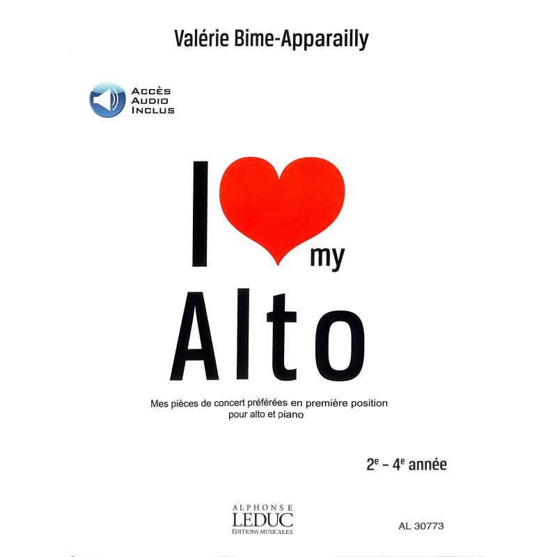 Titelbild für AL 30773 - I love my alto