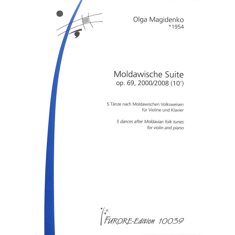 Titelbild für FUE 10039 - Moldawische Suite op 69