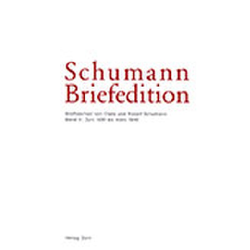 Titelbild für 978-3-86846-006-3 - Briefwechsel von Clara und Robert Schumann 3