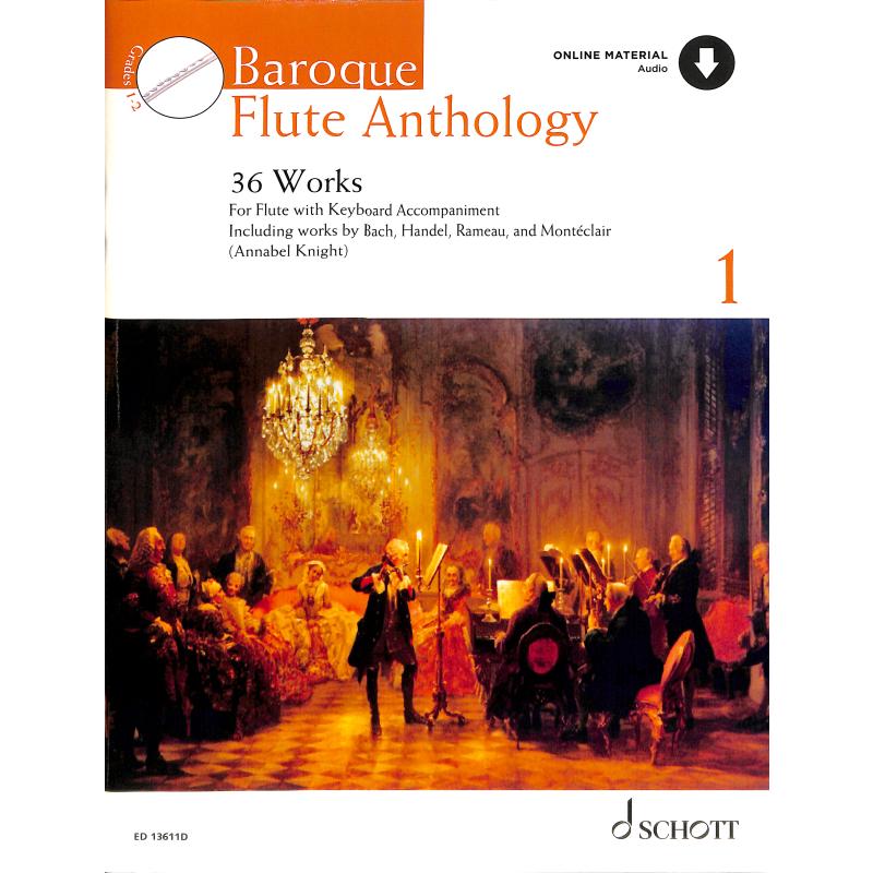 Titelbild für ED 13611D - Baroque Flute Anthology 1