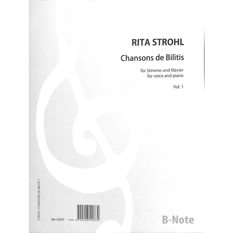Titelbild für BNOTE -BN18297 - Chansons de bilitis