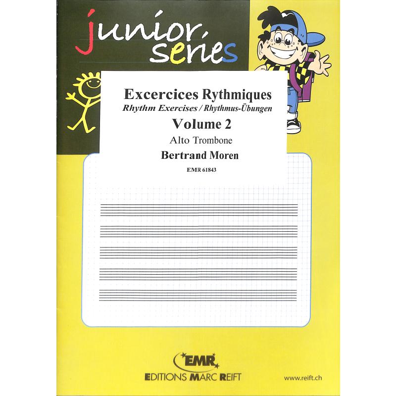 Titelbild für EMR 61843 - Exercises Rhythmiques 2