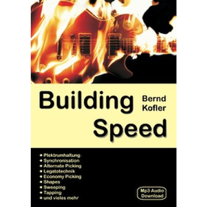 Titelbild für 978-3-739236-23-0 - Building speed
