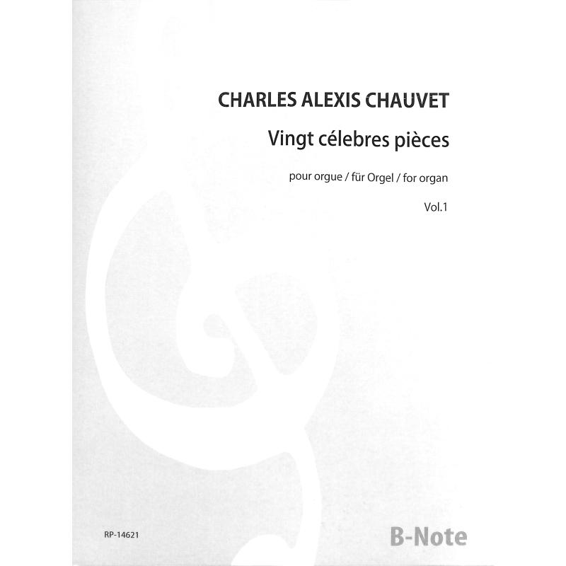 Titelbild für BNOTE -BN14621 - 20 Stücke für Orgel 1