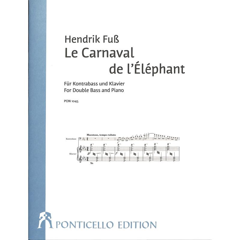 Titelbild für PONTICELLO 1045 - Le carnaval de l'Elephant