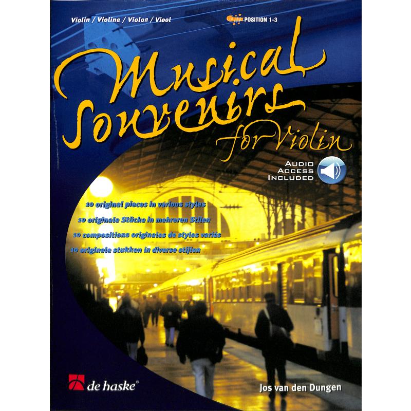 Titelbild für DHP 991566-404 - Musical souvernirs for violin