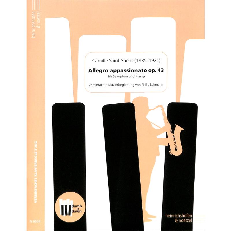 Titelbild für N 6553 - Allegro appassionato op 43