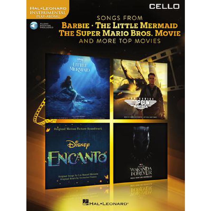 Titelbild für HL 1321941 - Songs from Barbie The little mermaid The super Mario Bros Movie and more top movies