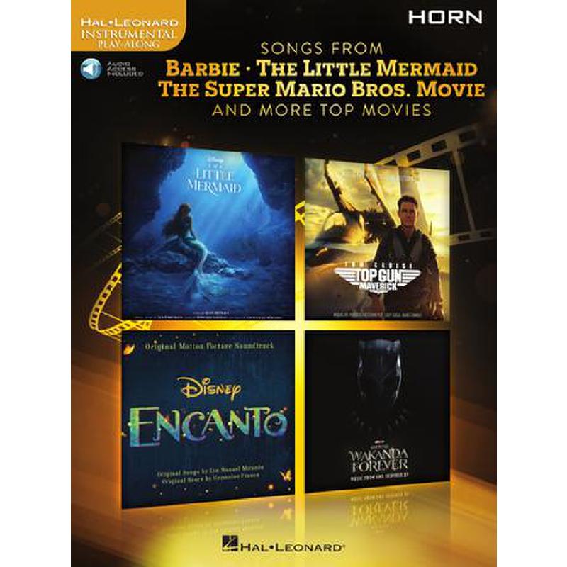Titelbild für HL 1321937 - Songs from Barbie The little mermaid The super Mario Bros Movie and more top movies