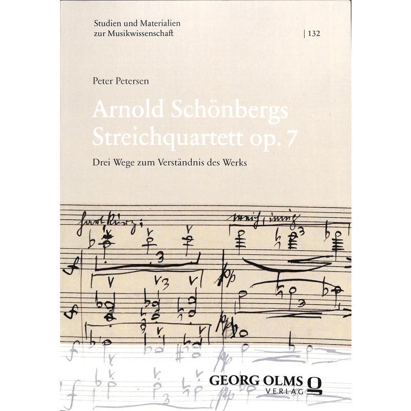 Titelbild für 978-3-487-16700-8 - Arnold Schönbergs Streichquartett op 7