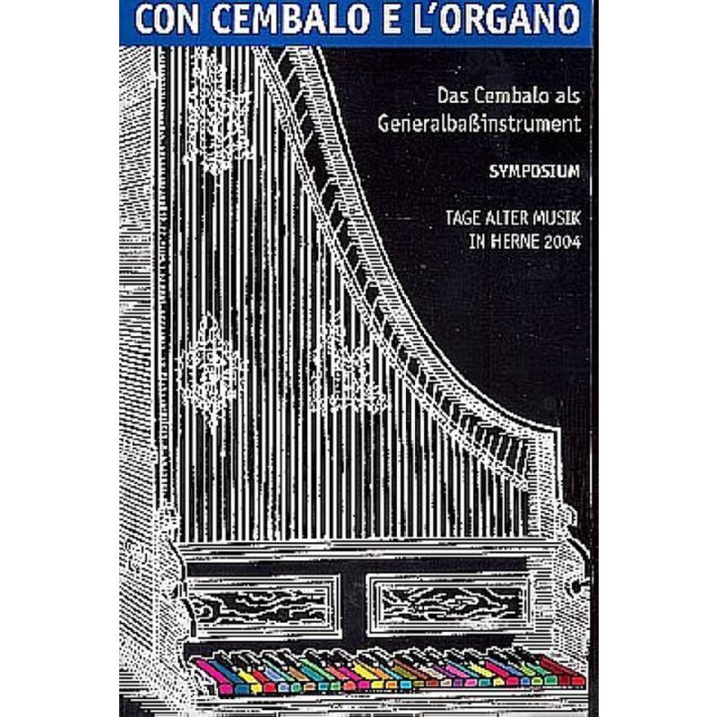 Titelbild für 978-3-87397-595-8 - Das Cembalo als Generalbassinstrument | Tage alter Musik in Herne 2004