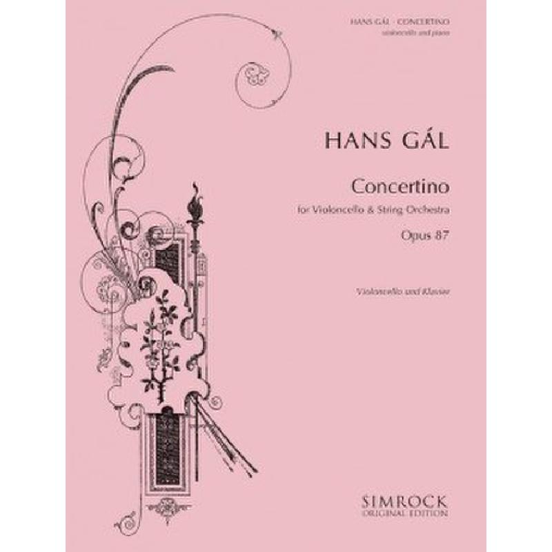 Titelbild für EE 3122 - Concertino g-moll op 87