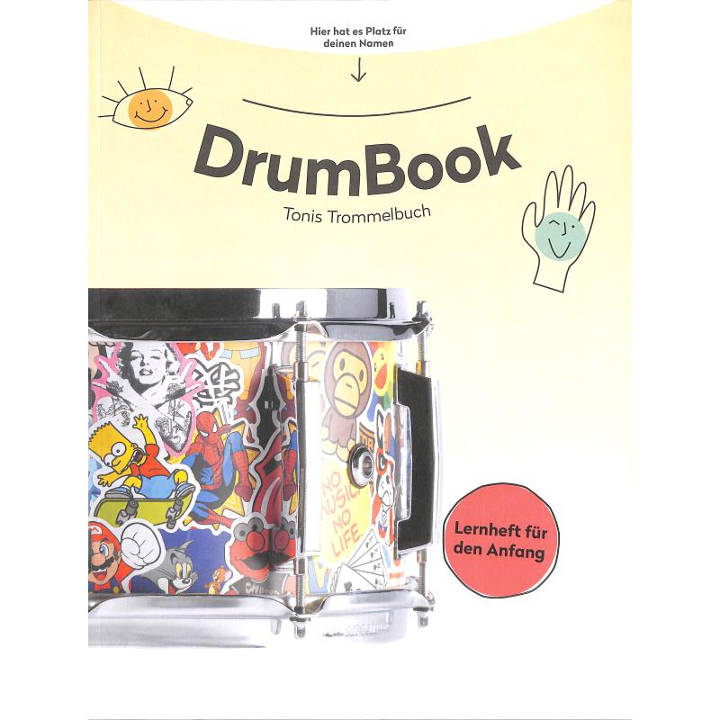 Titelbild für 979-0-000-00262-3 - Drumbook - Tonis Trommelbuch