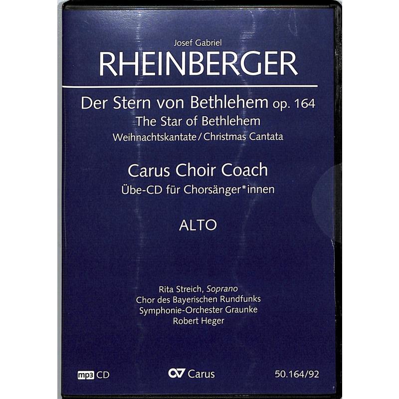 Titelbild für CARUS 50164-92 - Der Stern von Bethlehem op 164