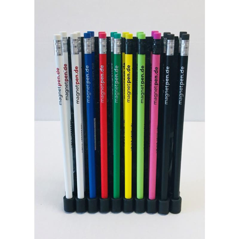 Titelbild für ARTOFMUSIC -MPH01-MIX20 - Bleistift mit Magnethalter | Magnetpen