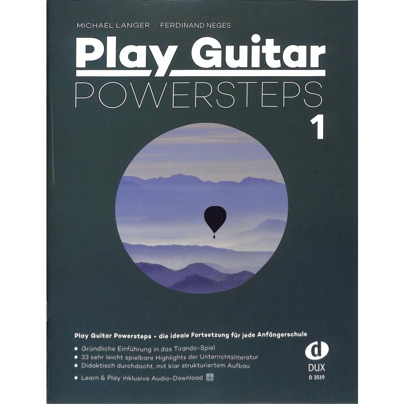 Titelbild für D 3519 - Play guitar powersteps 1