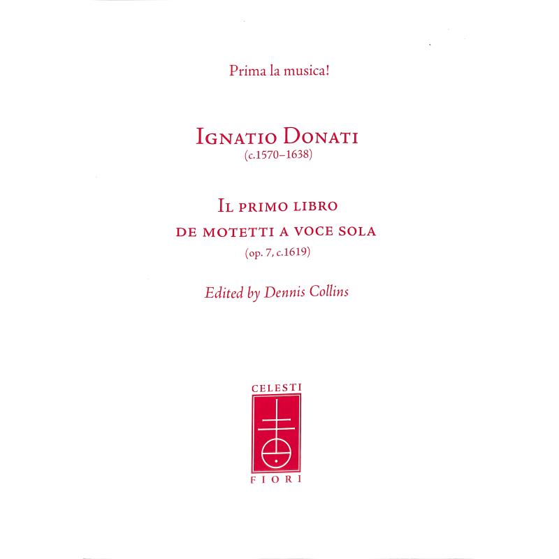 Titelbild für PRIMA -DON101 - Il primo libro de motetti a voce sola op 7
