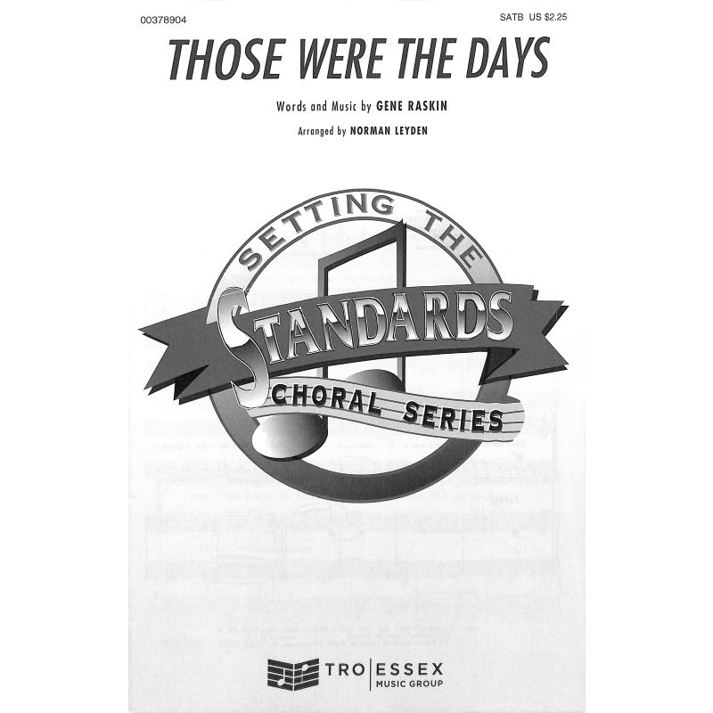 Titelbild für HL 378904 - Those were the days