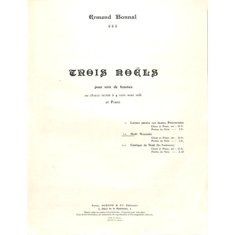 Titelbild für DF 13123-05 - Noel nouvelet