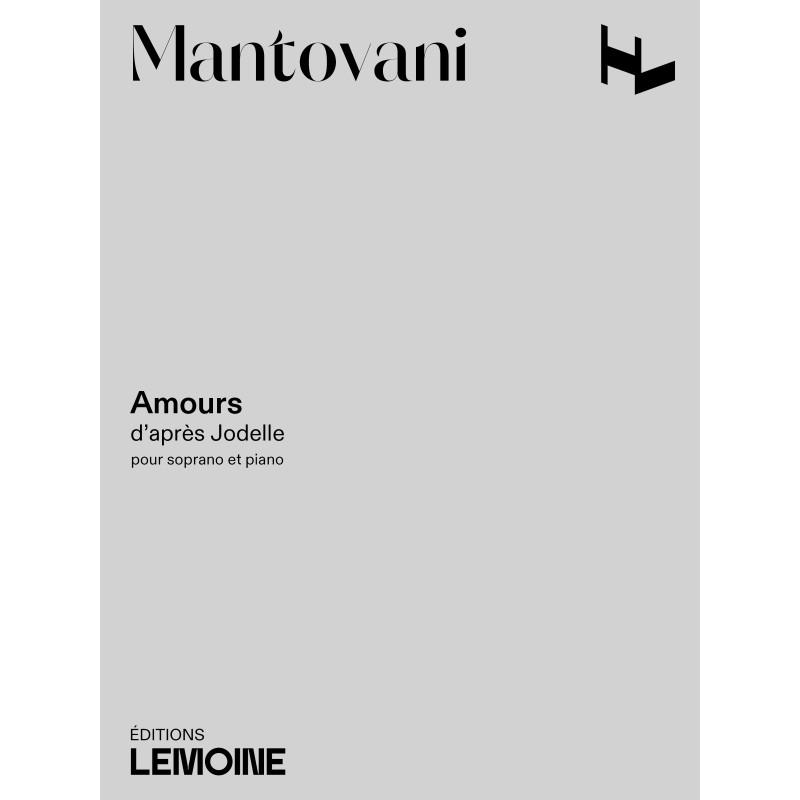 Titelbild für LEMOINE 29520 - Amours d'apres Jodelle