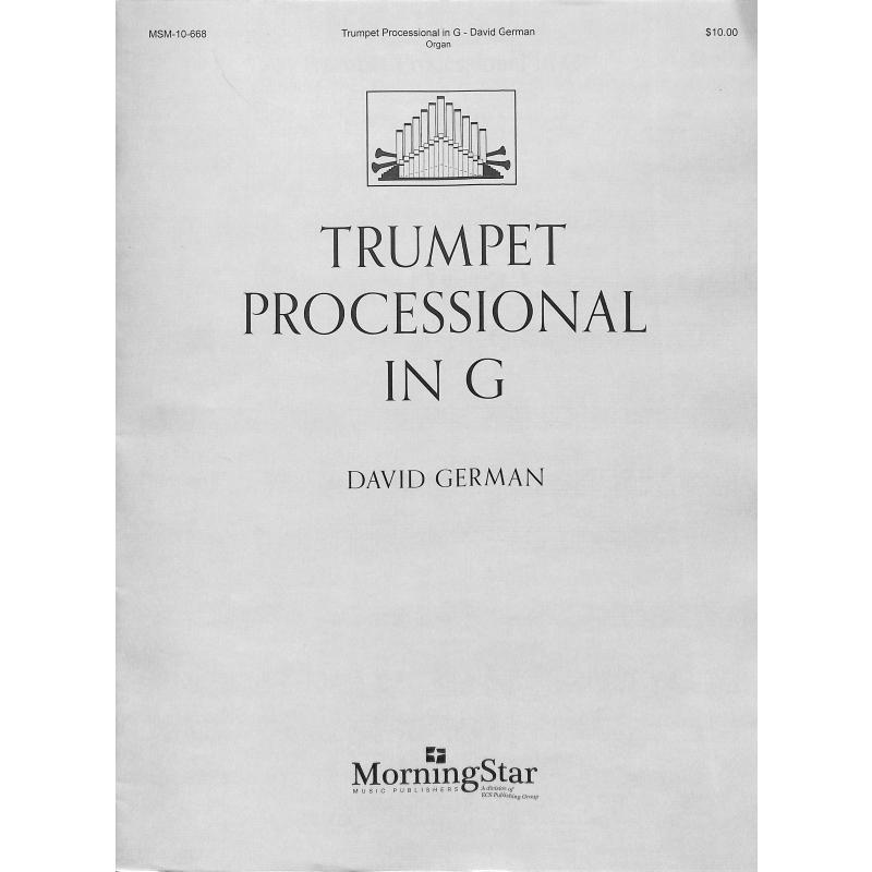Titelbild für MSM 10-668 - Trumpet processional G-Dur
